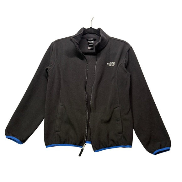 The North Face Other - The North Face Boys Fleece Jacket Black Full Zip Size L 14 16